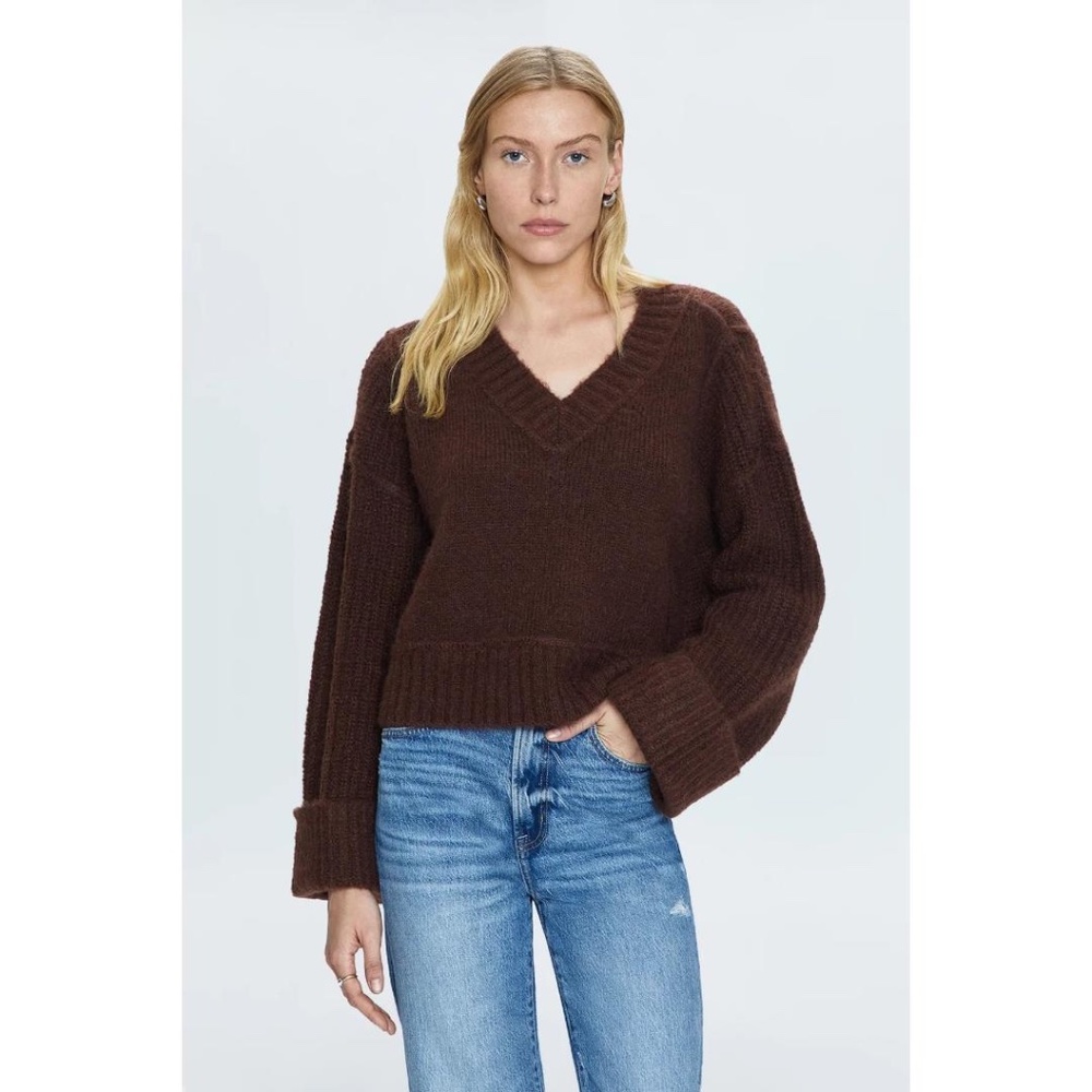 Pistola Joy Cropped Boxy Sweater‎